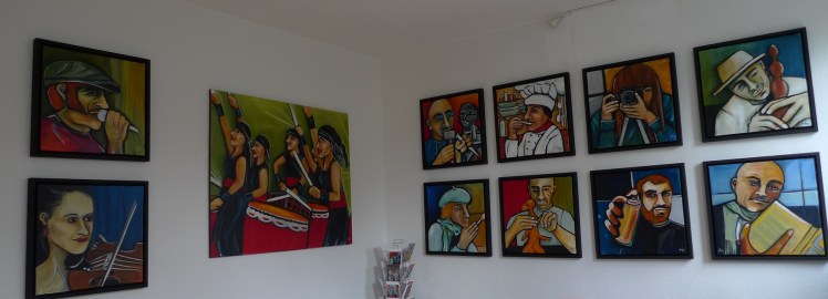 Ausstellung KUNST IN PRAXIS, Bilder Anja Hühn