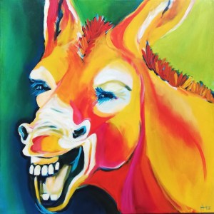 Florian, 70 x 70 cm - © Anja Hühn 2021